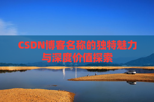 CSDN博客名称的独特魅力与深度价值探索